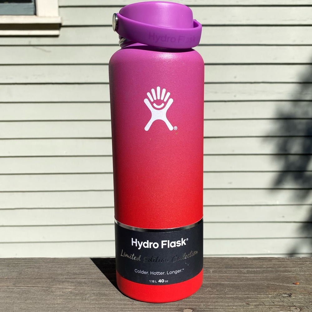 Limited Edition Ombré Hydro Flask 40 oz Wildflower PNW Edition, NWT